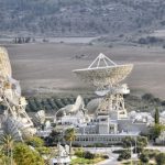 Satellite Antenna - a large building with a dome roof