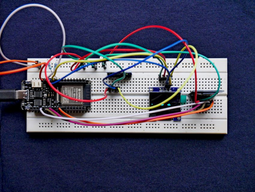 Wi-Fi - a white board with a bunch of wires attached to it