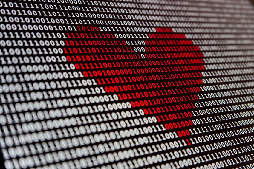 AI Integration - a heart is shown on a computer screen